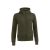 Sporty hoodie women olive