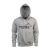 Hoodie grey melange