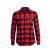 Flannel Shirt Women Red