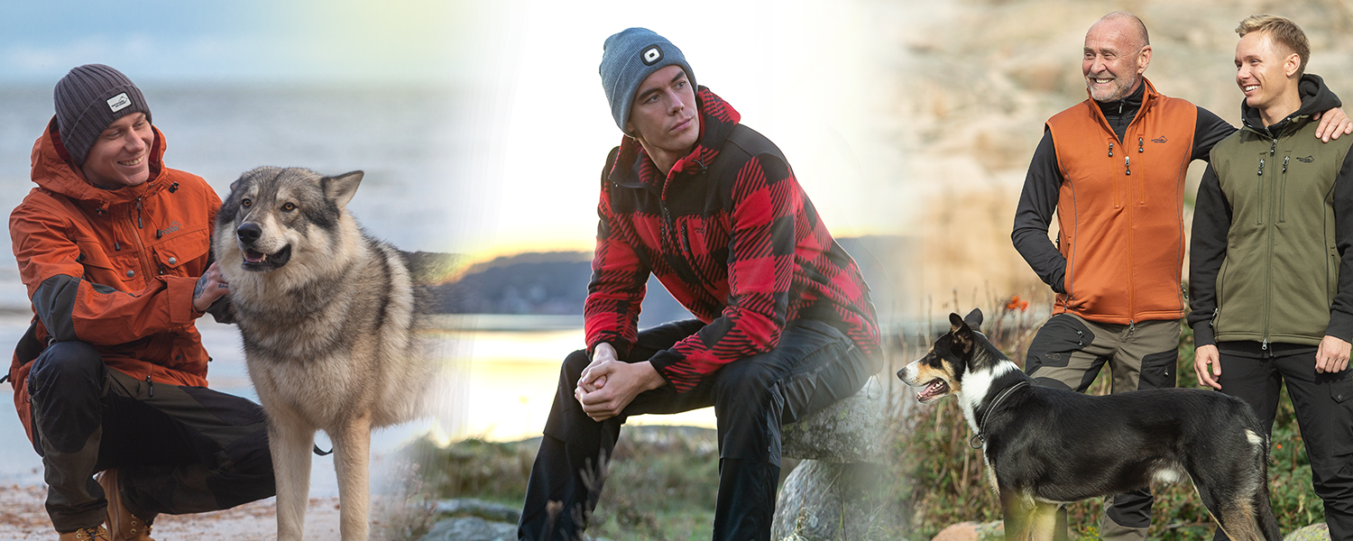 Dog handler clothes and outdoor clothing for men