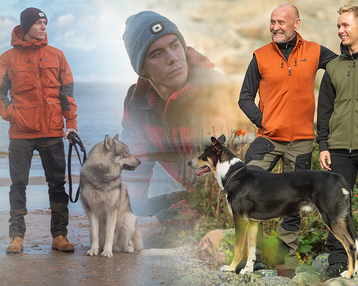 Dog handler clothes and outdoor clothing for men
