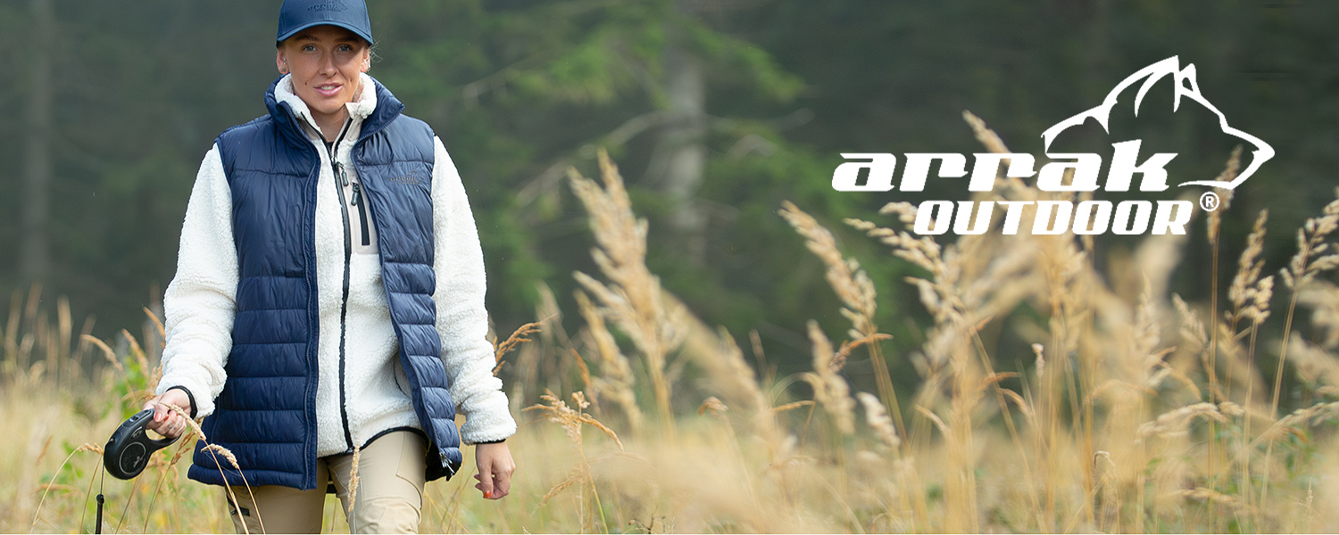 Women's vests from Arrak Outdoor